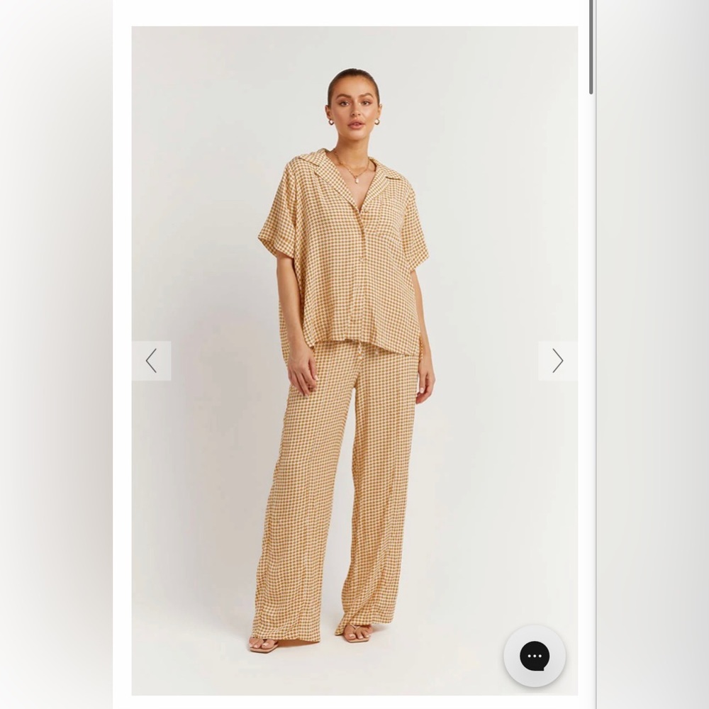 DISSH Gaia Mango Geo Drawstring Pant